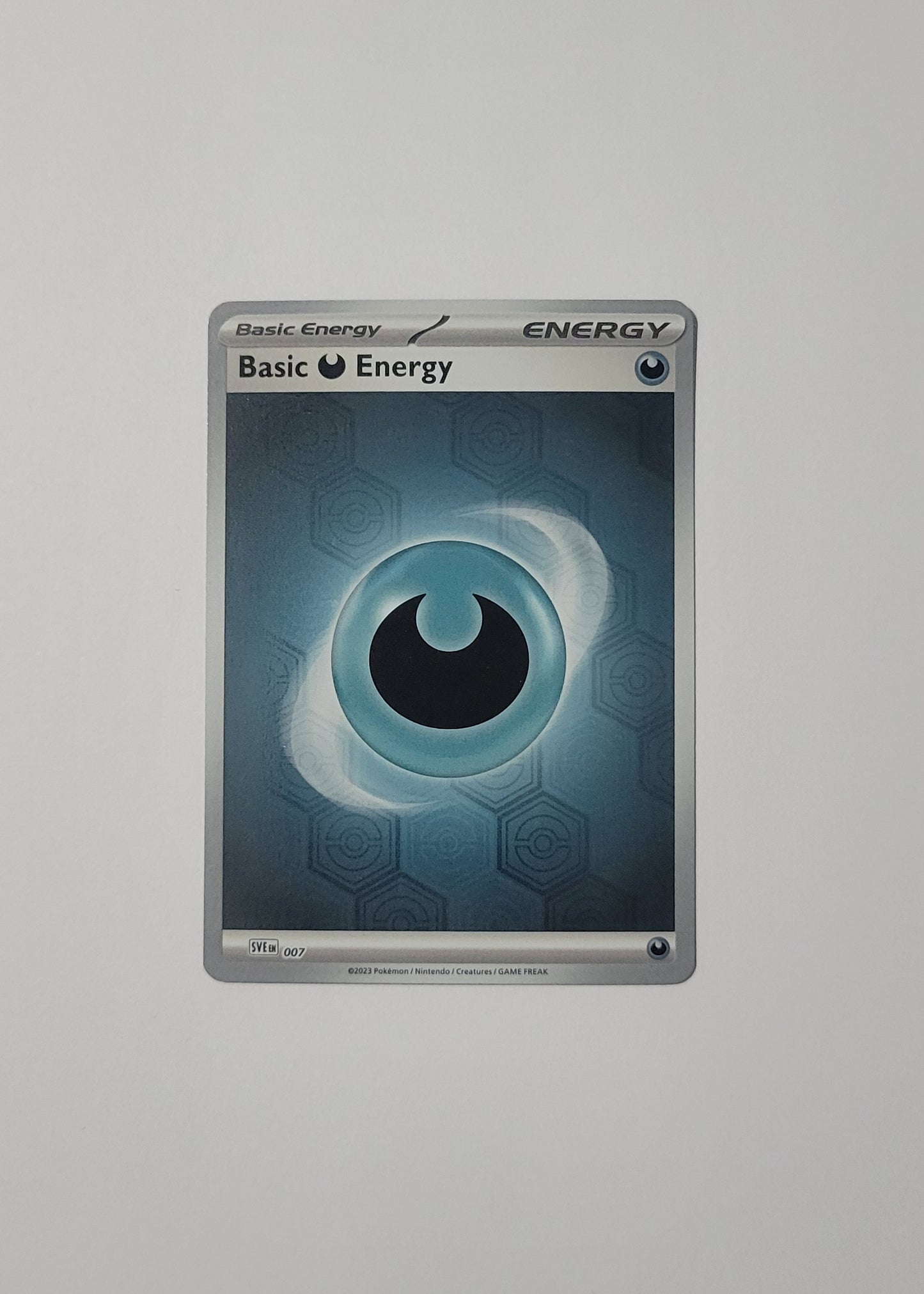 Basic Darkness Energy SVE007 (Poké Ball Reverse) - Scarlet & Violet Energies
