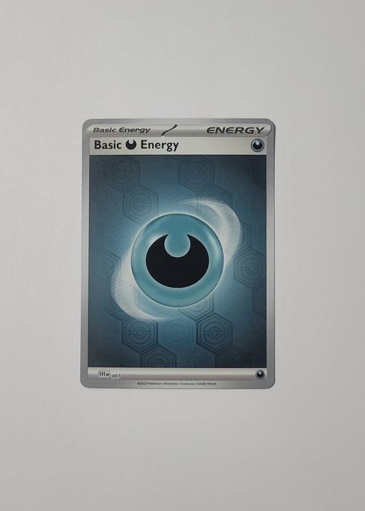 Basic Darkness Energy SVE007 (Poké Ball Reverse) - Scarlet & Violet Energies