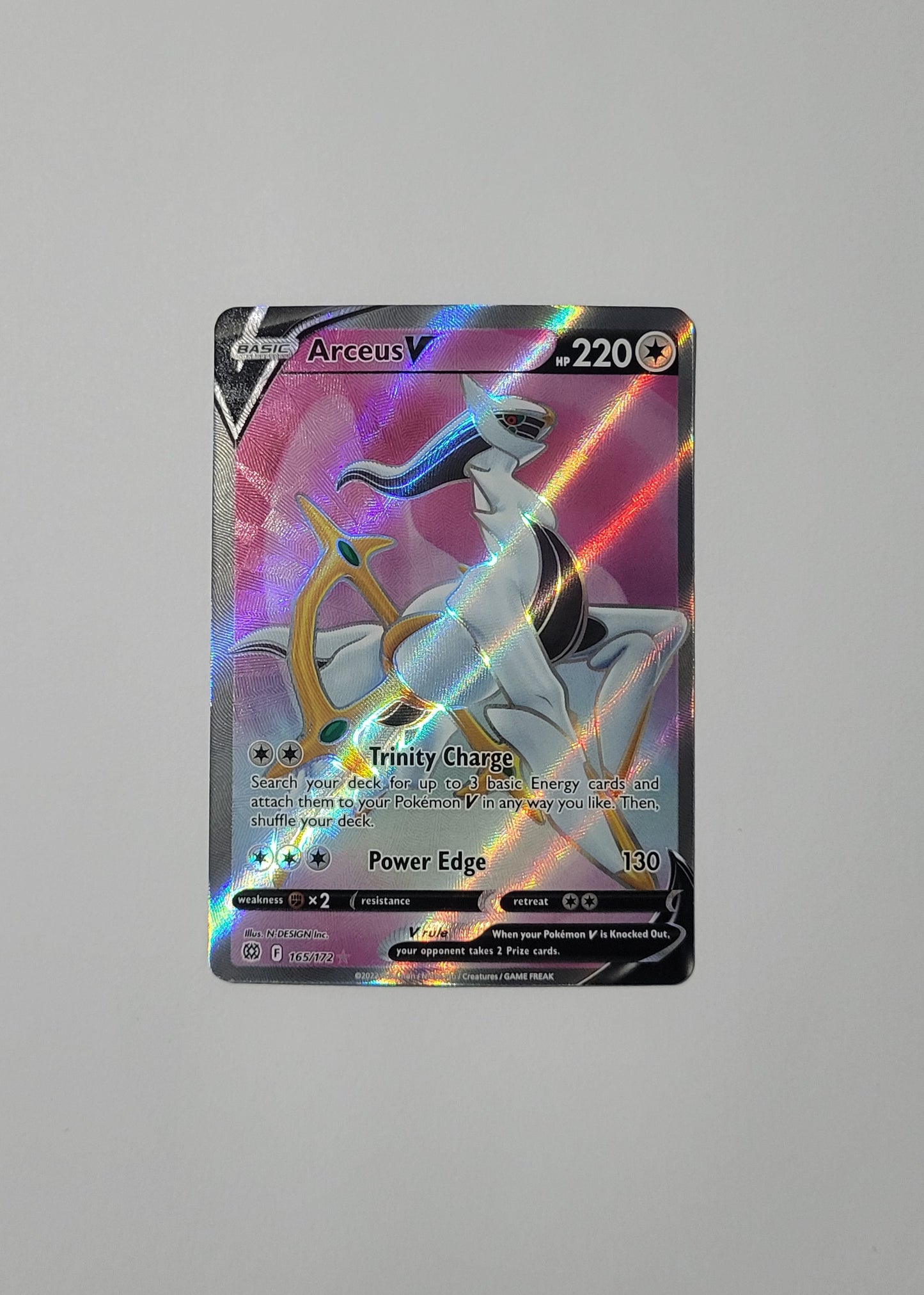Arceus V 165/172 - Brilliant Stars
