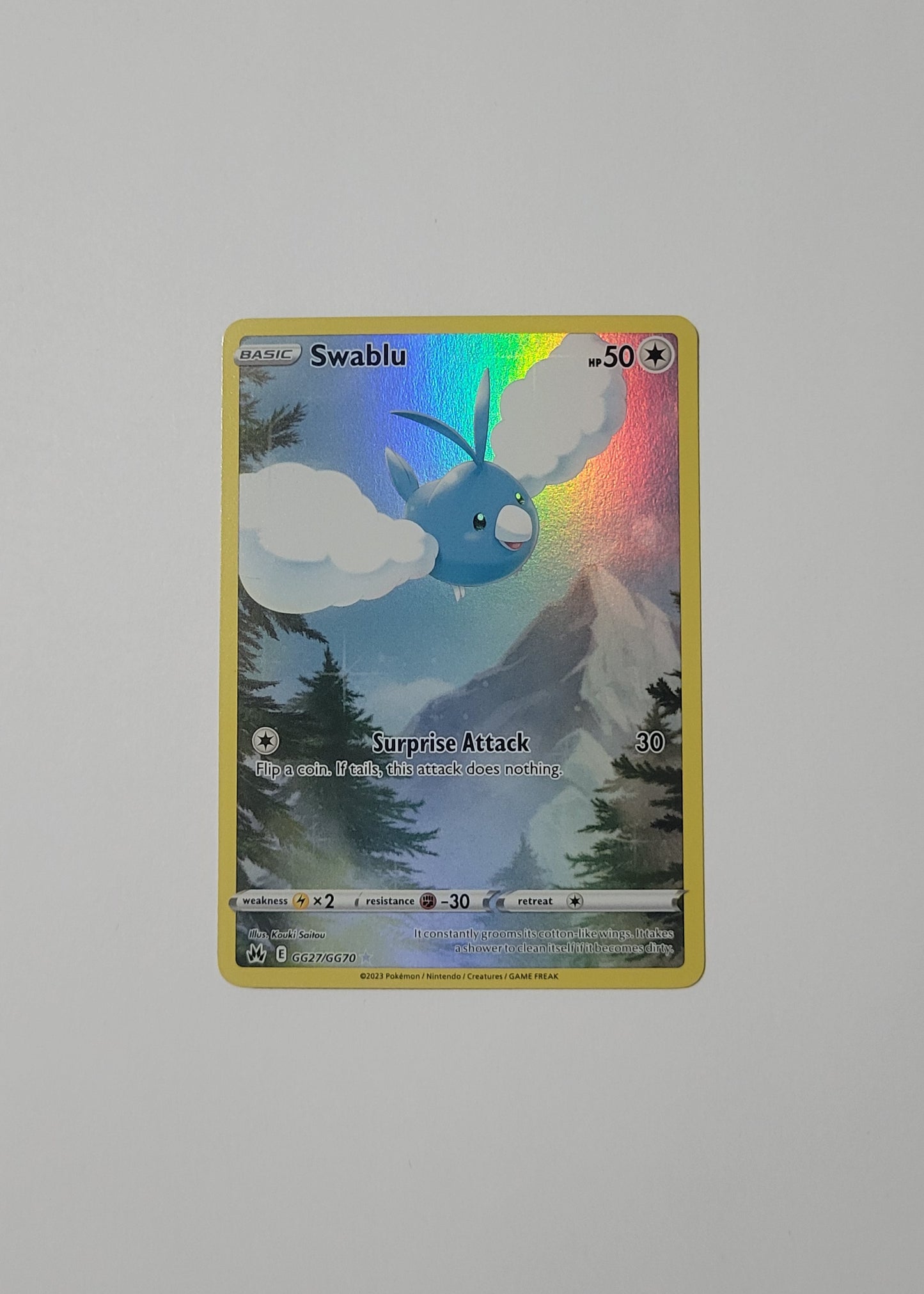 Swablu GG27/GG70 - Crown Zenith: Galarian Gallery