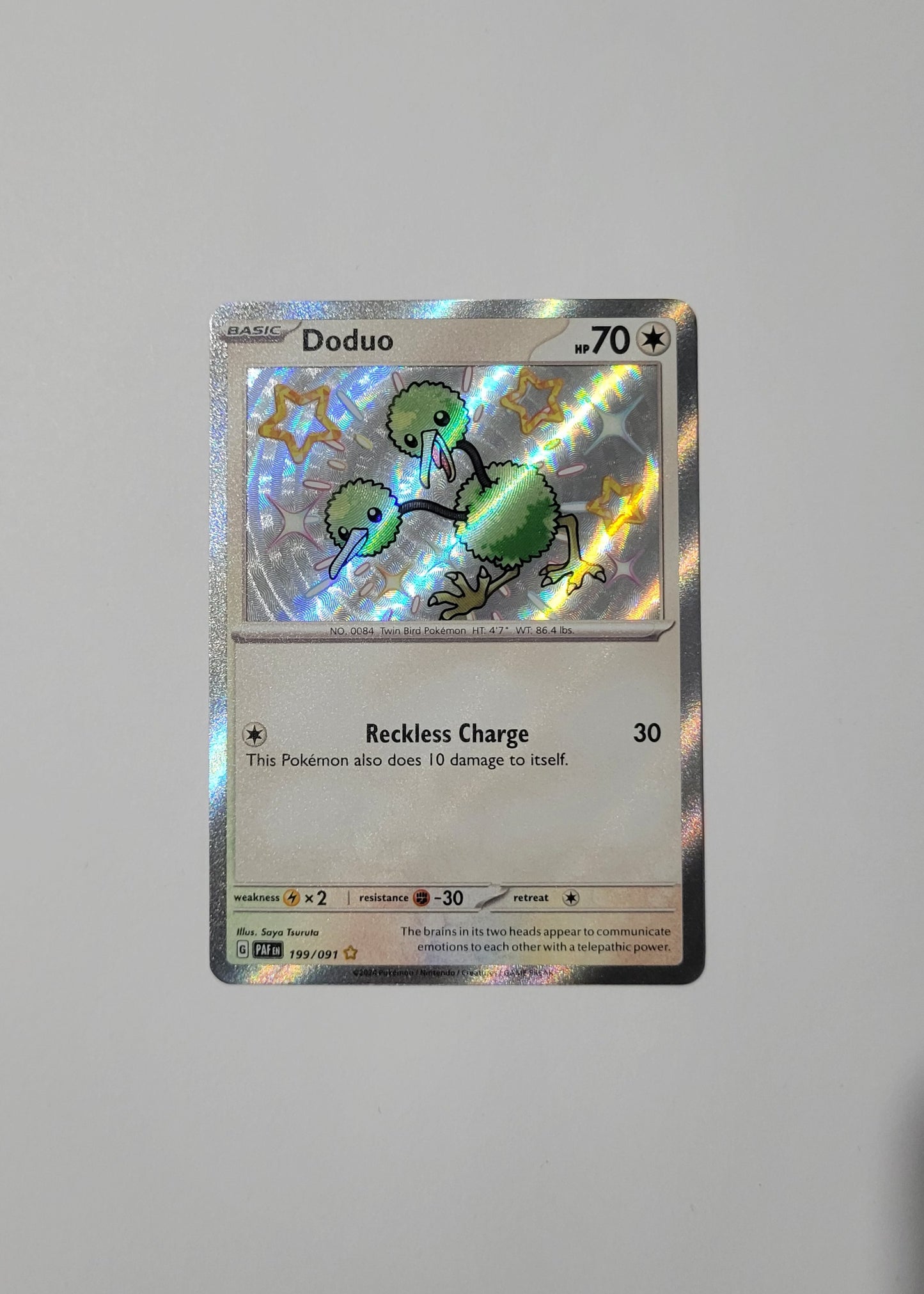 Doduo 199/091 - Paldean Fates