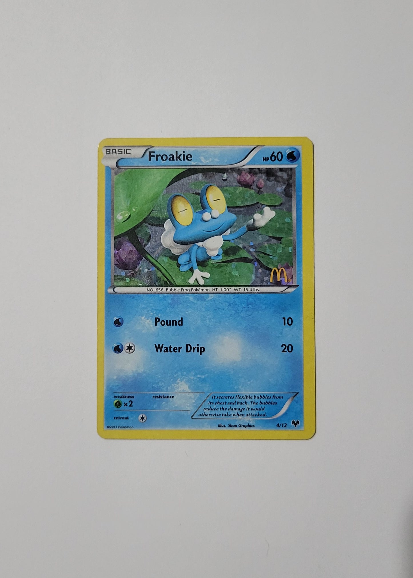 Froakie 4/12 - McDonald's Promo 2014