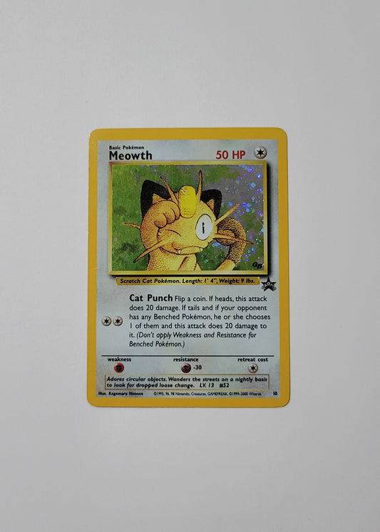 Meowth 10 - Black Star Promo
