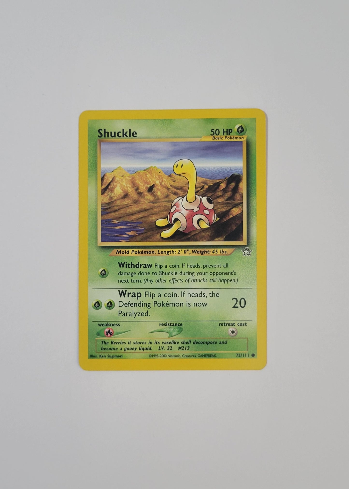 Shuckle 72/111 - Neo Genesis
