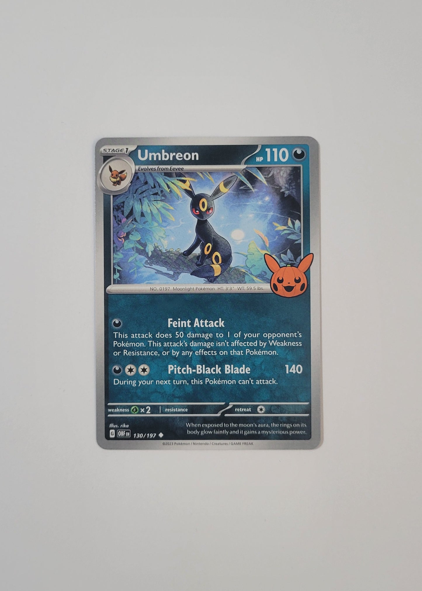 Umbreon 130/197 - Trick or Trade 2024