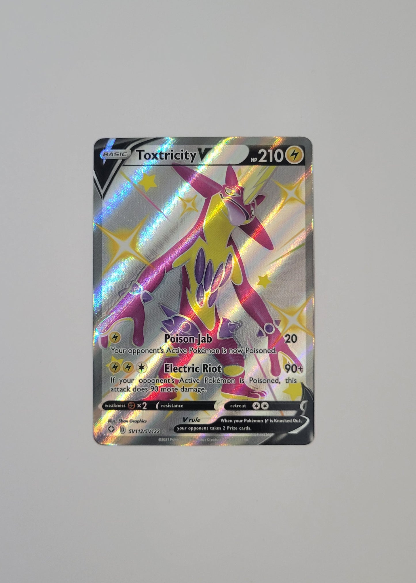 Toxtricity V SV112/SV122 - Shining Fates: Shiny Vault