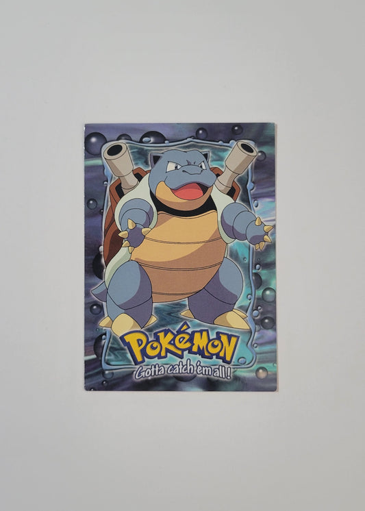 Blastoise #E9 - Pokemon 1999 Topps Movie Evolution