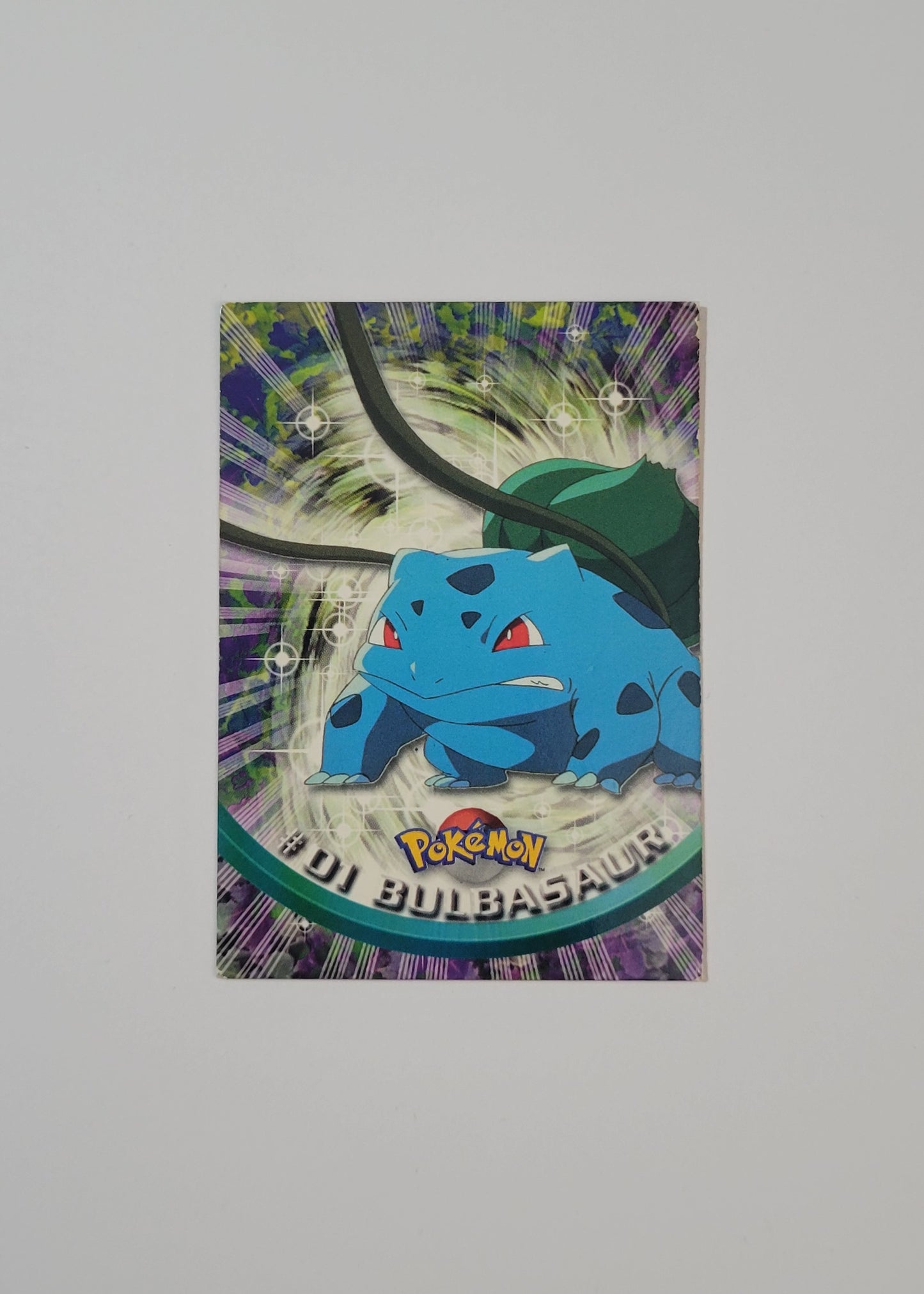 #01 Bulbasaur - Topps TV Animation Edition