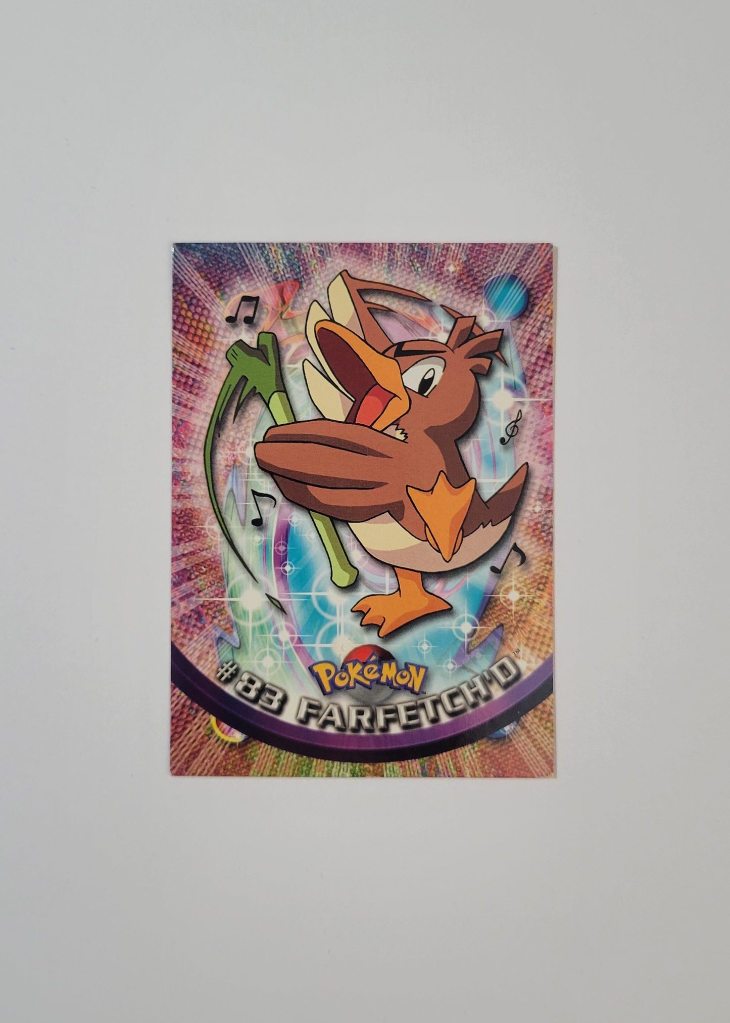 #83 Farfetch'd- Topps TV Animation Edition