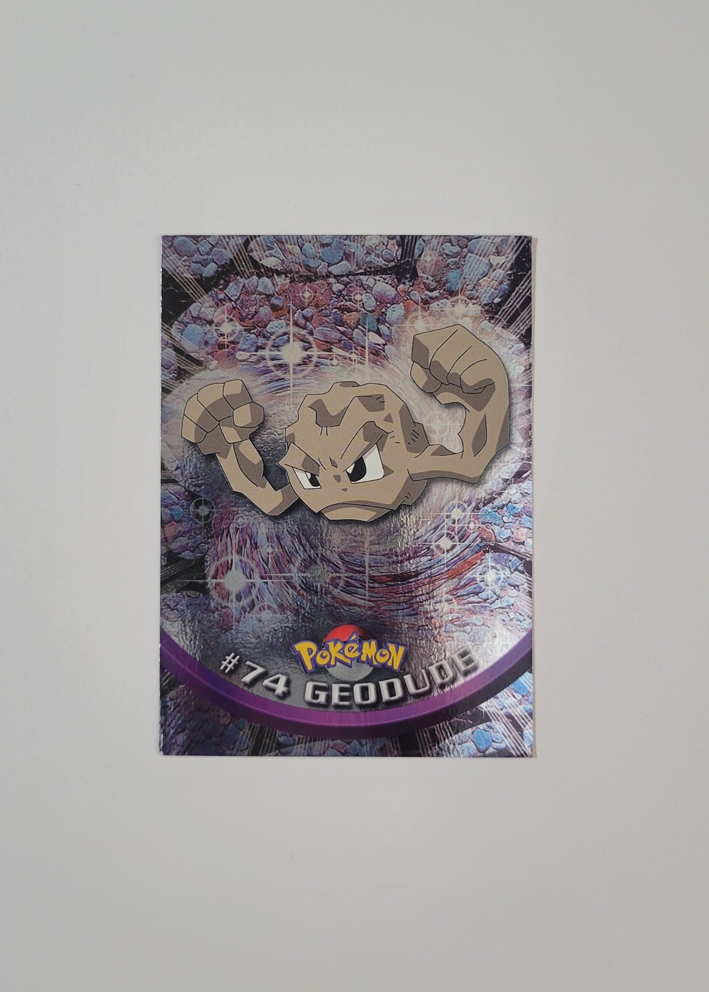 #74 Geodude (Foil) - Topps TV Animation Edition