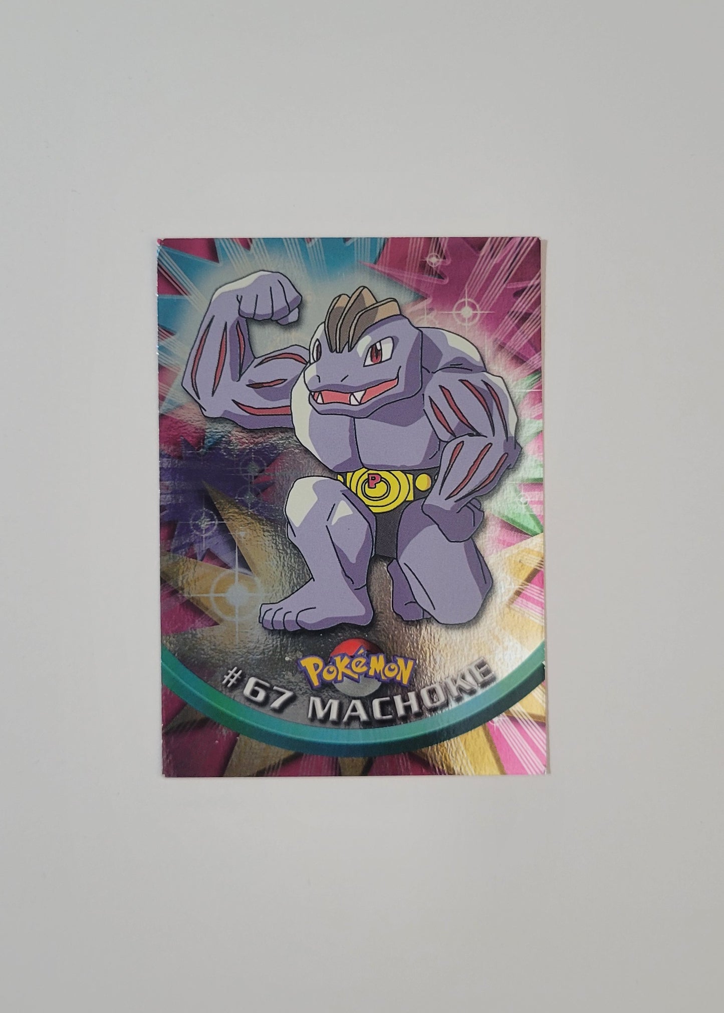 #67 Machoke (Foil) - Topps TV Animation Edition