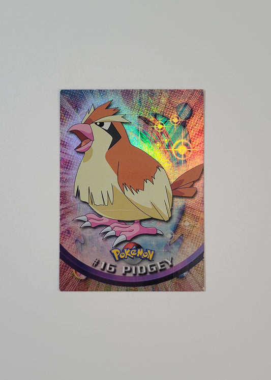 #16 Pidgey (Rainbow Foil) - Topps TV Animation Edition