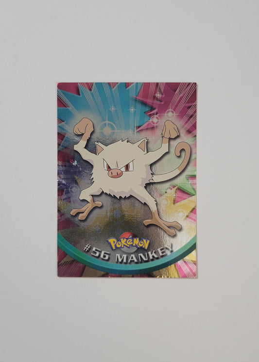 #56 Mankey (Foil) - Topps TV Animation Edition