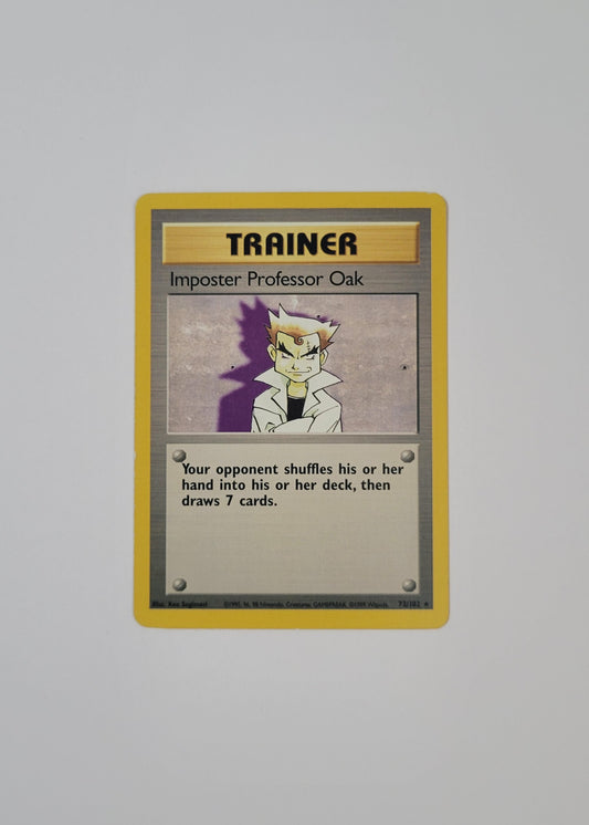 Imposter Professor Oak 73/102 - Base Set
