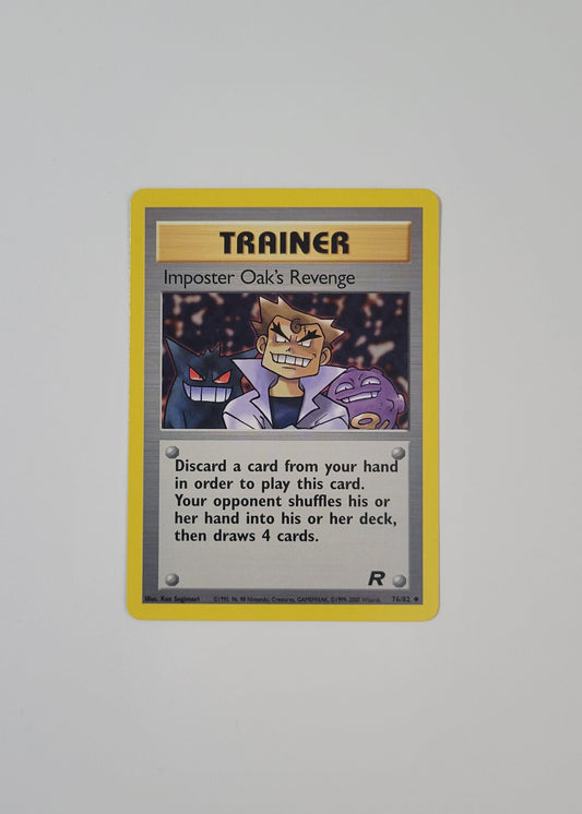 Imposter Oak's Revenge 76/82 - Team Rocket