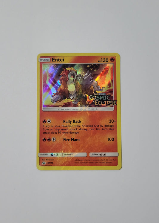 Entei SM219 - Black Star Promo