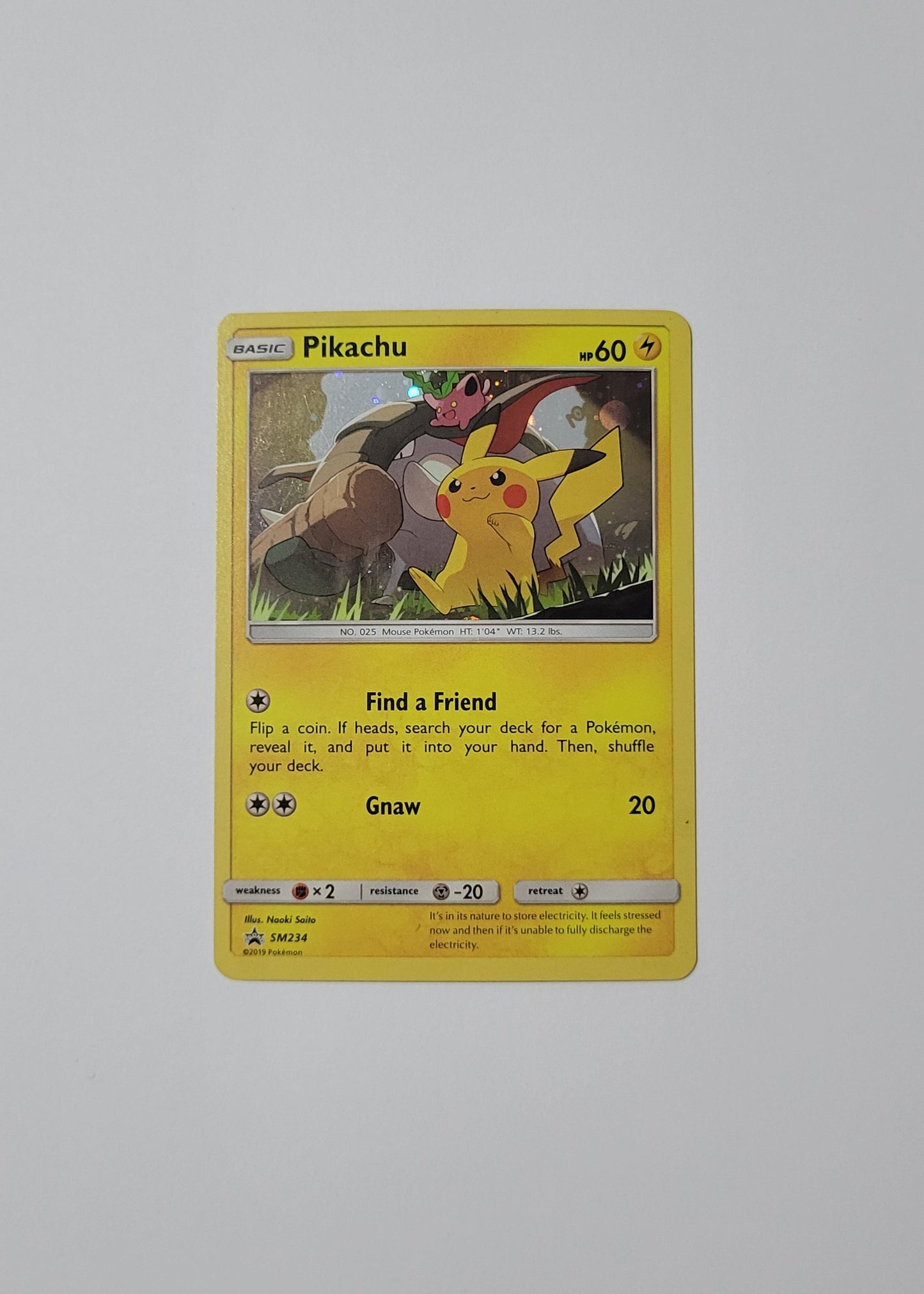 Pikachu SM234 - Black Star Promo