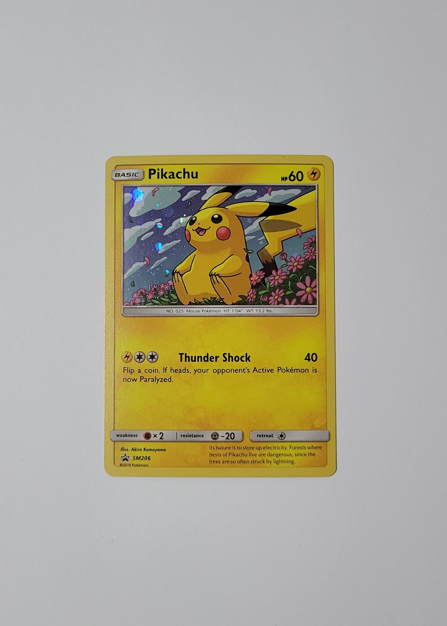Pikachu SM206 - Black Star Promo