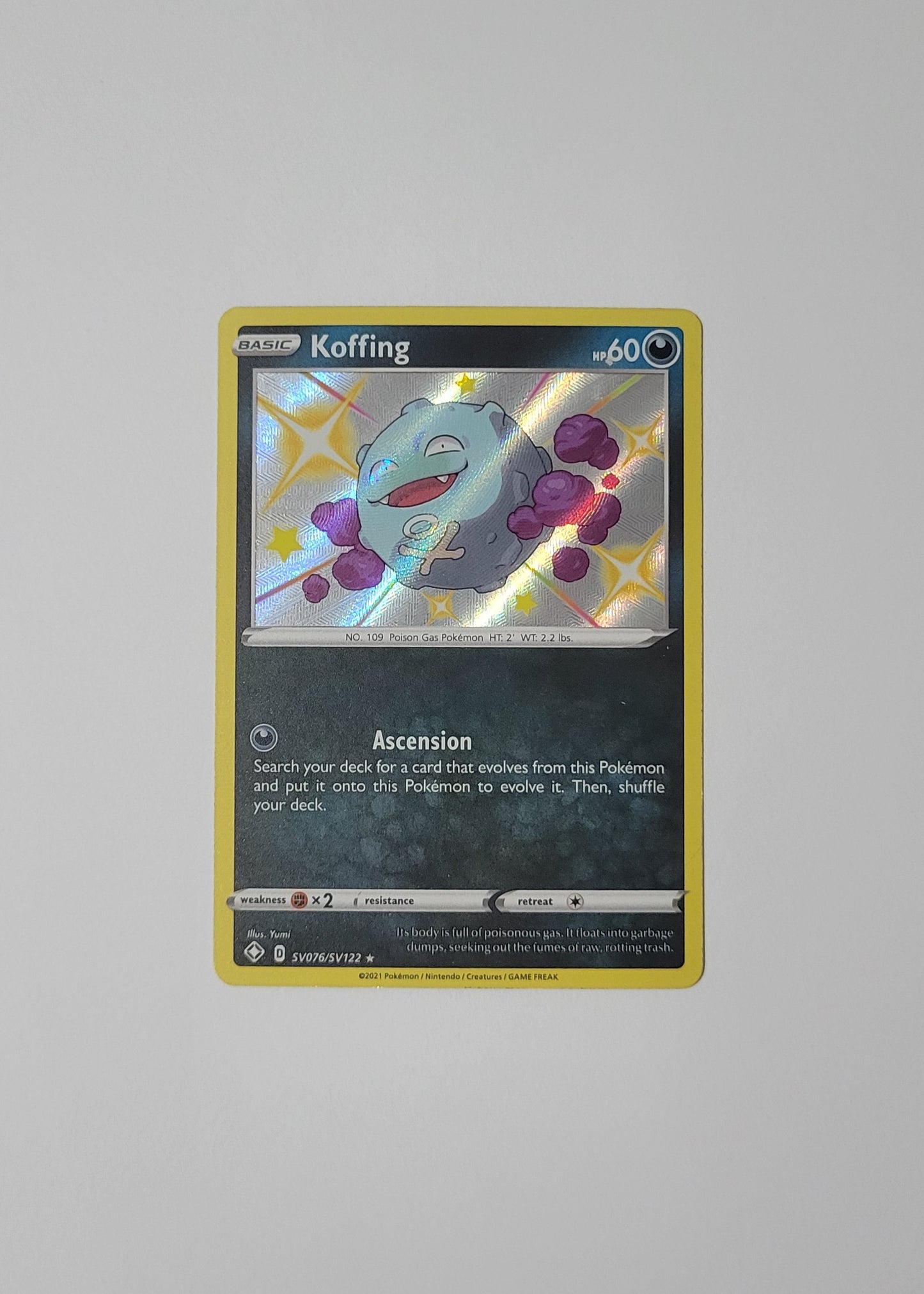 Koffing SV076/SV122 - Shining Fates: Shiny Vault