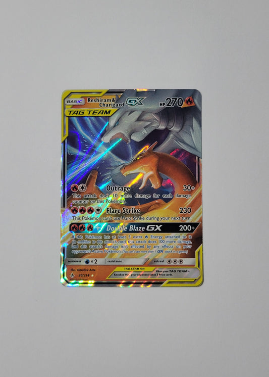 Reshiram & Charizard GX 20/214 - Unbroken Bonds