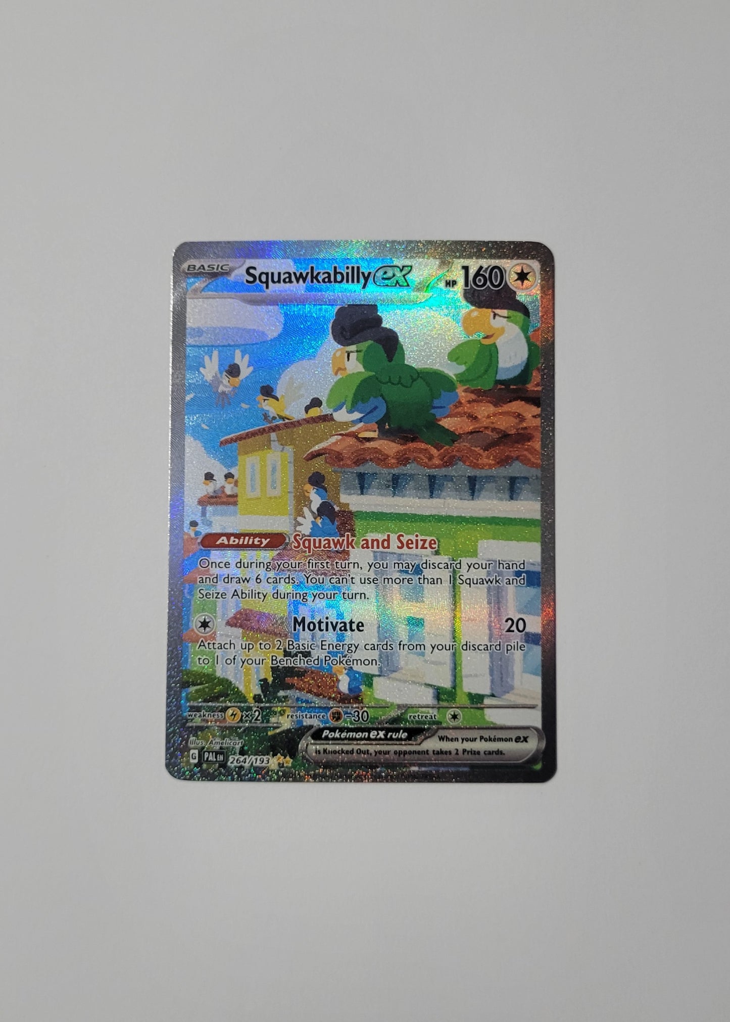 Squawkabilly ex 264/193 - Paldea Evolved