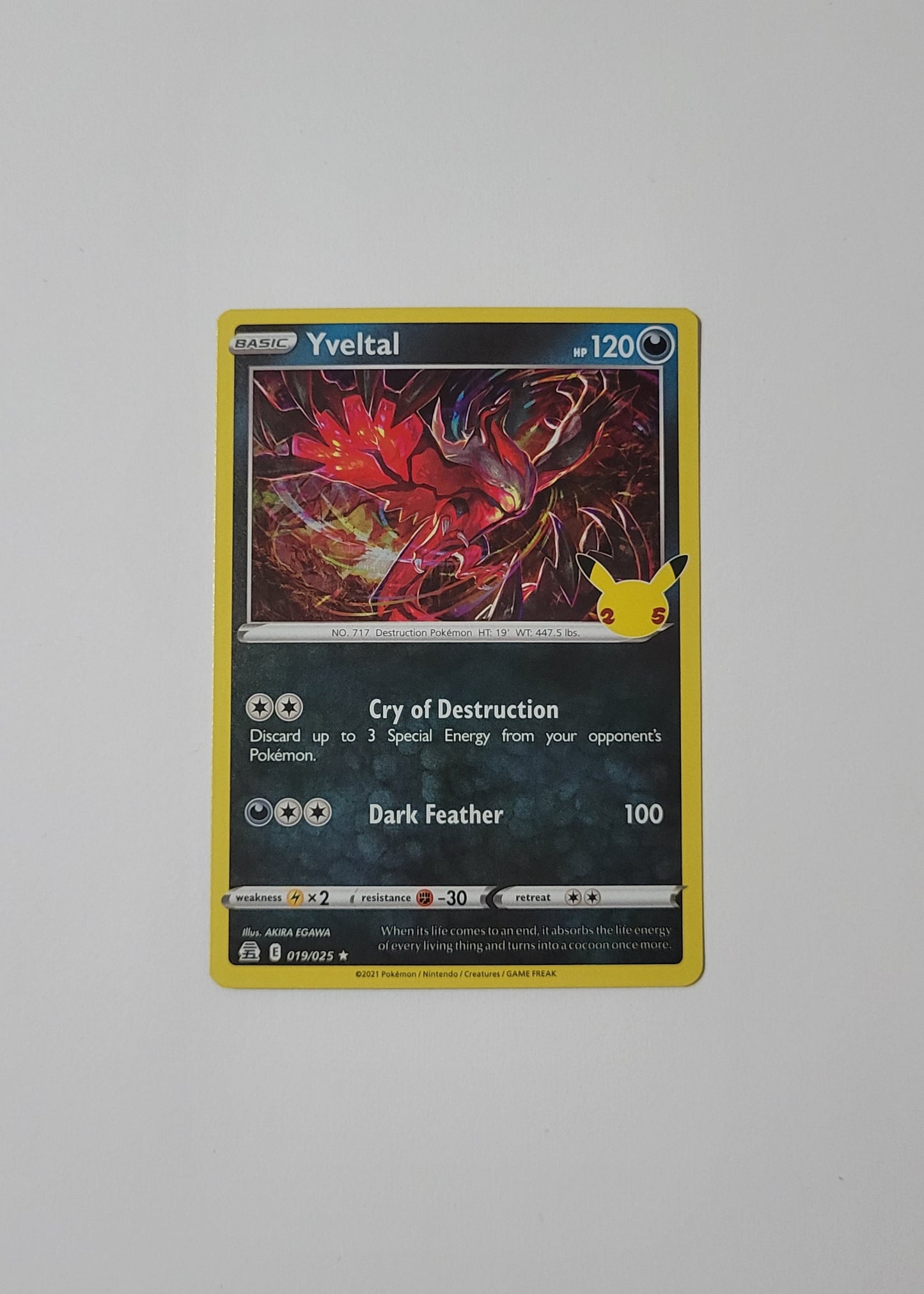 Yveltal 019/025 - Celebrations
