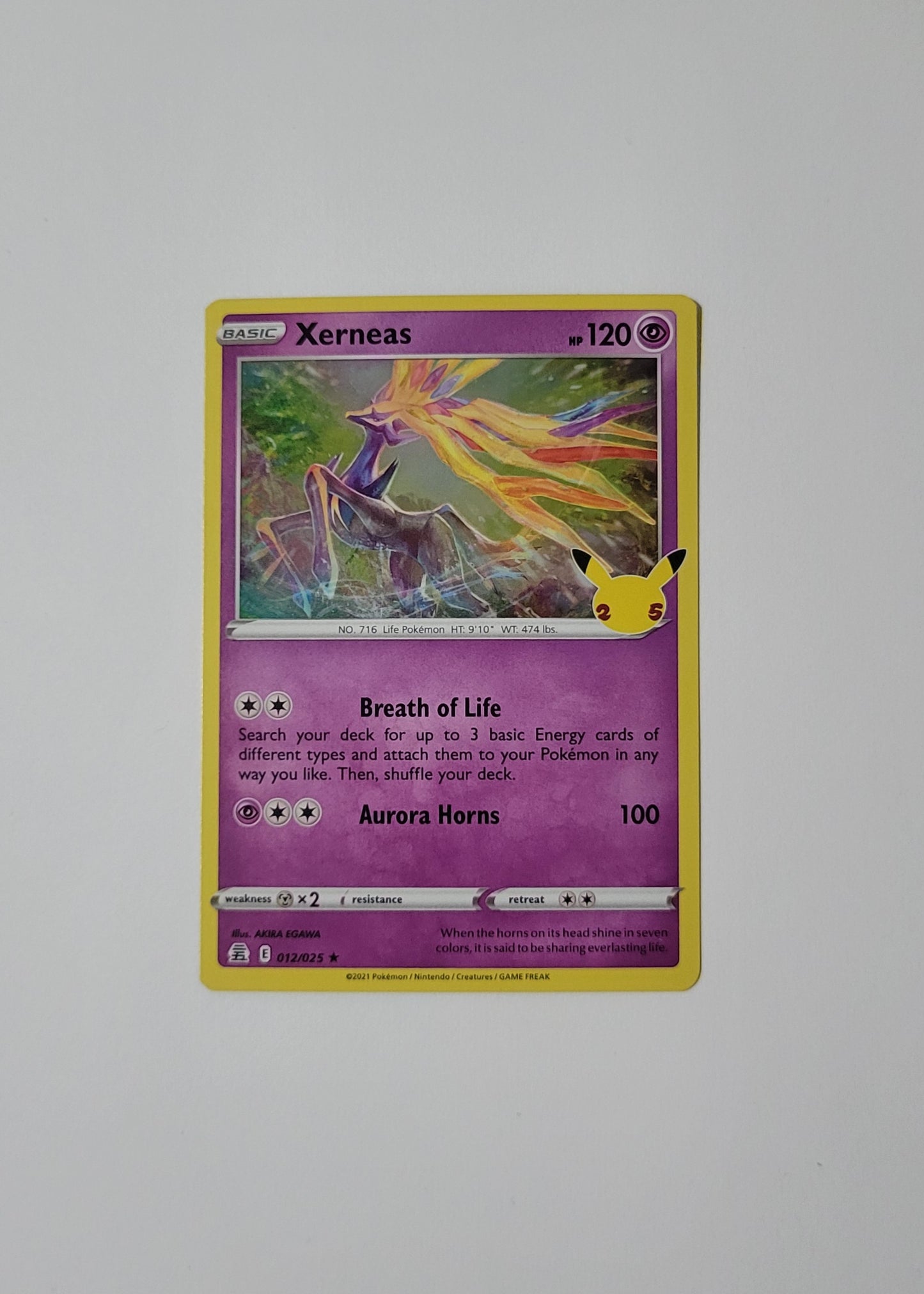 Xerneas 012/025 - Celebrations