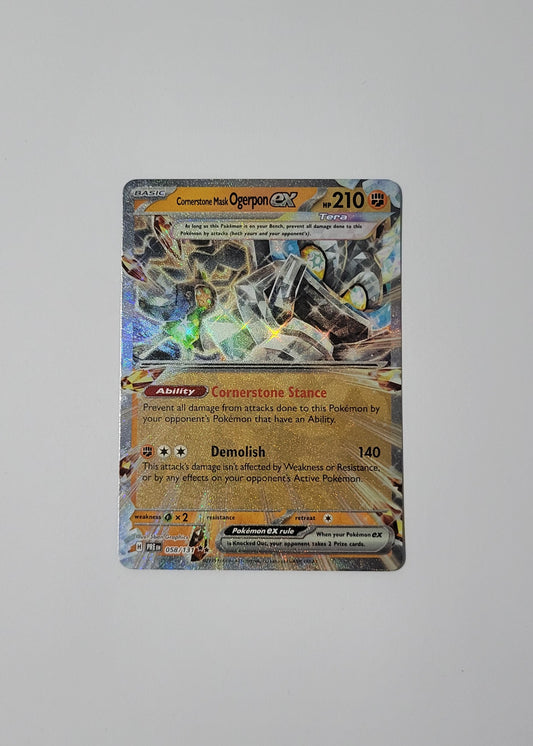 Cornerstone Mask Ogerpon ex 058/131 - Prismatic Evolutions