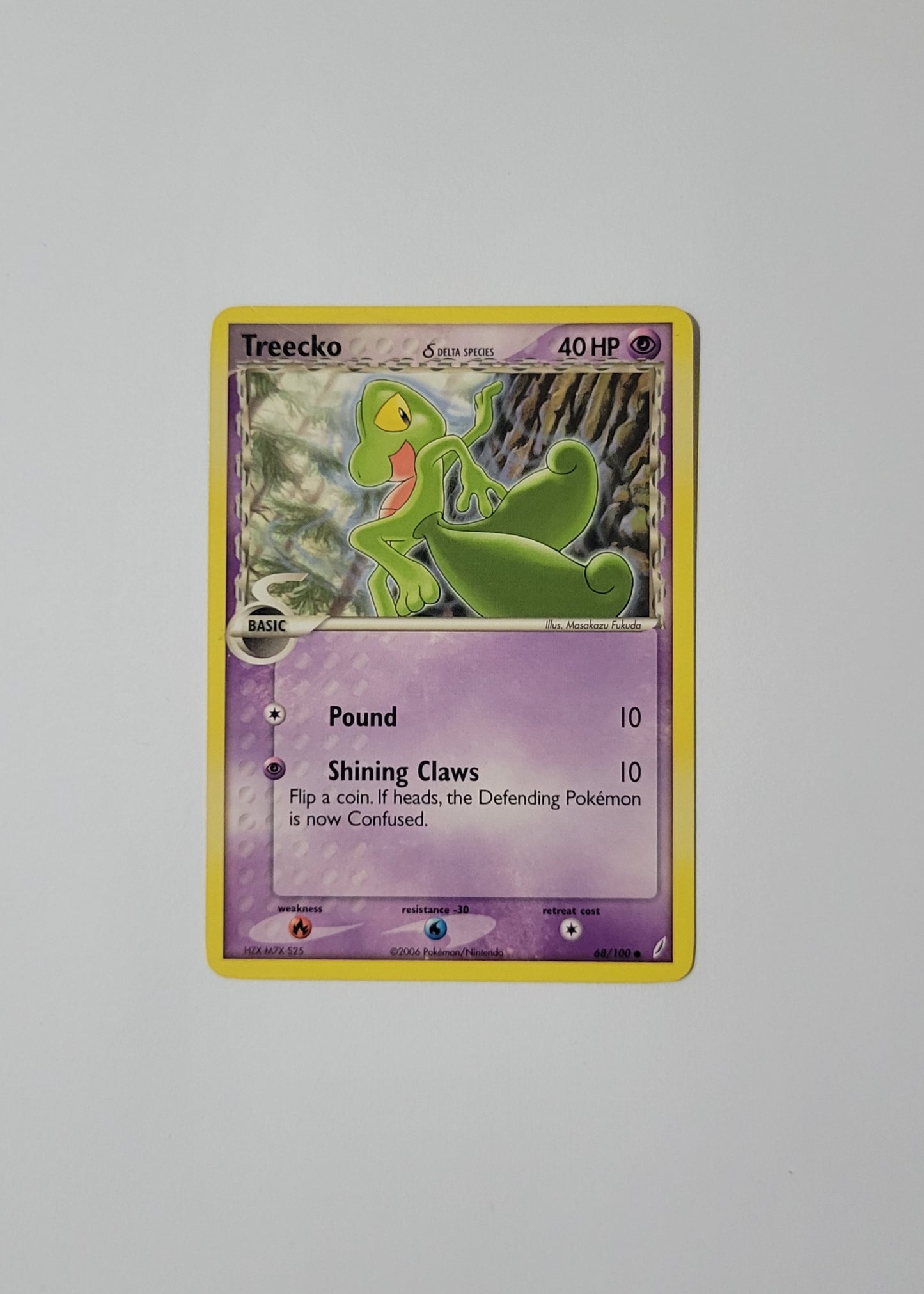 Treecko 68/100 - EX Crystal Guardians