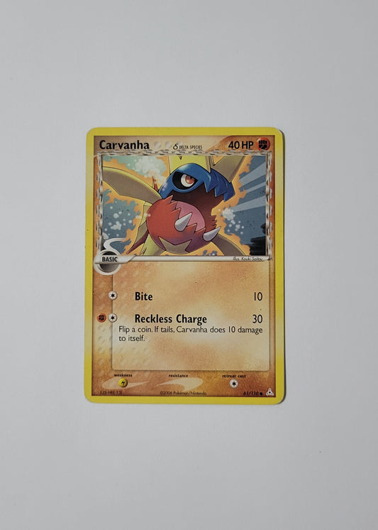 Carvanha 61/110 - EX Holon Phantoms