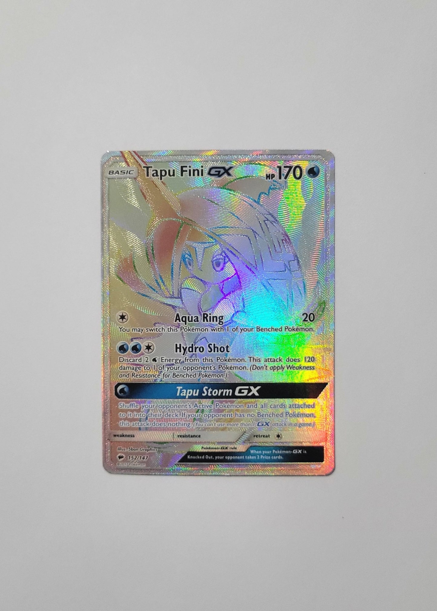 Tapu Fini GX 152/147 - Burning Shadows