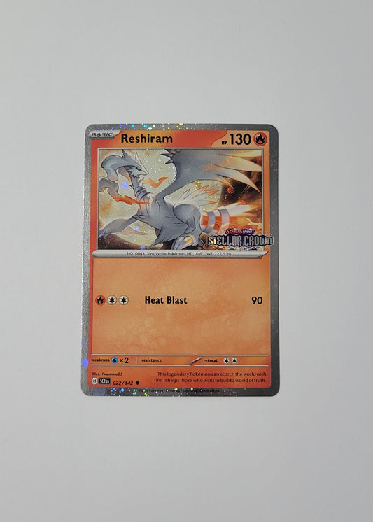 Reshiram 022/142 (Stamped) - Stellar Crown