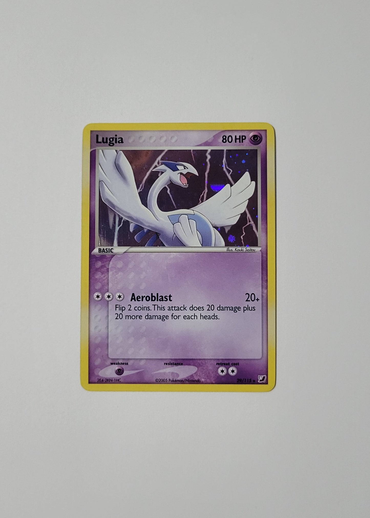 Lugia 29/115 (Cosmos Holo) - EX Unseen Forces