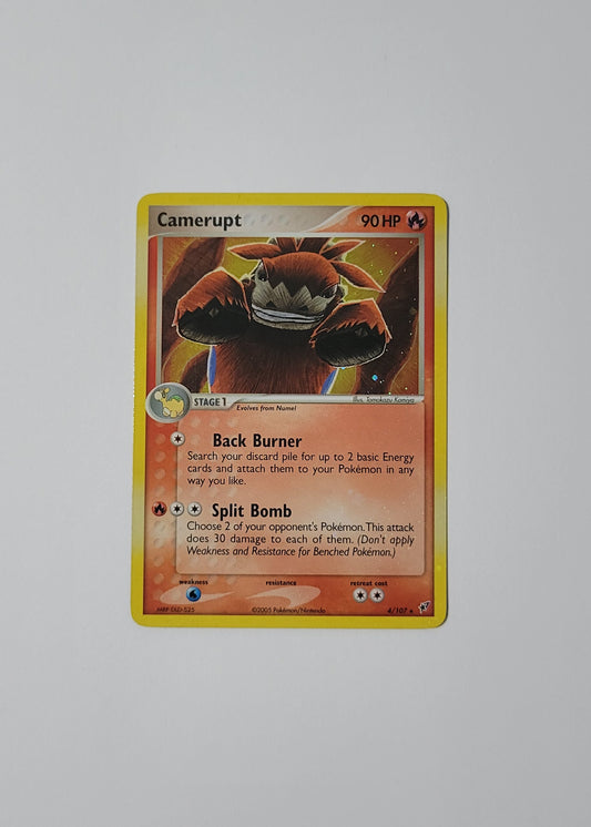 Camerupt 4/107 - EX Deoxys