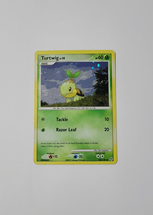 Turtwig LV. 10 103/130 (Cosmos Holo) - Diamond & Pearl Base Set