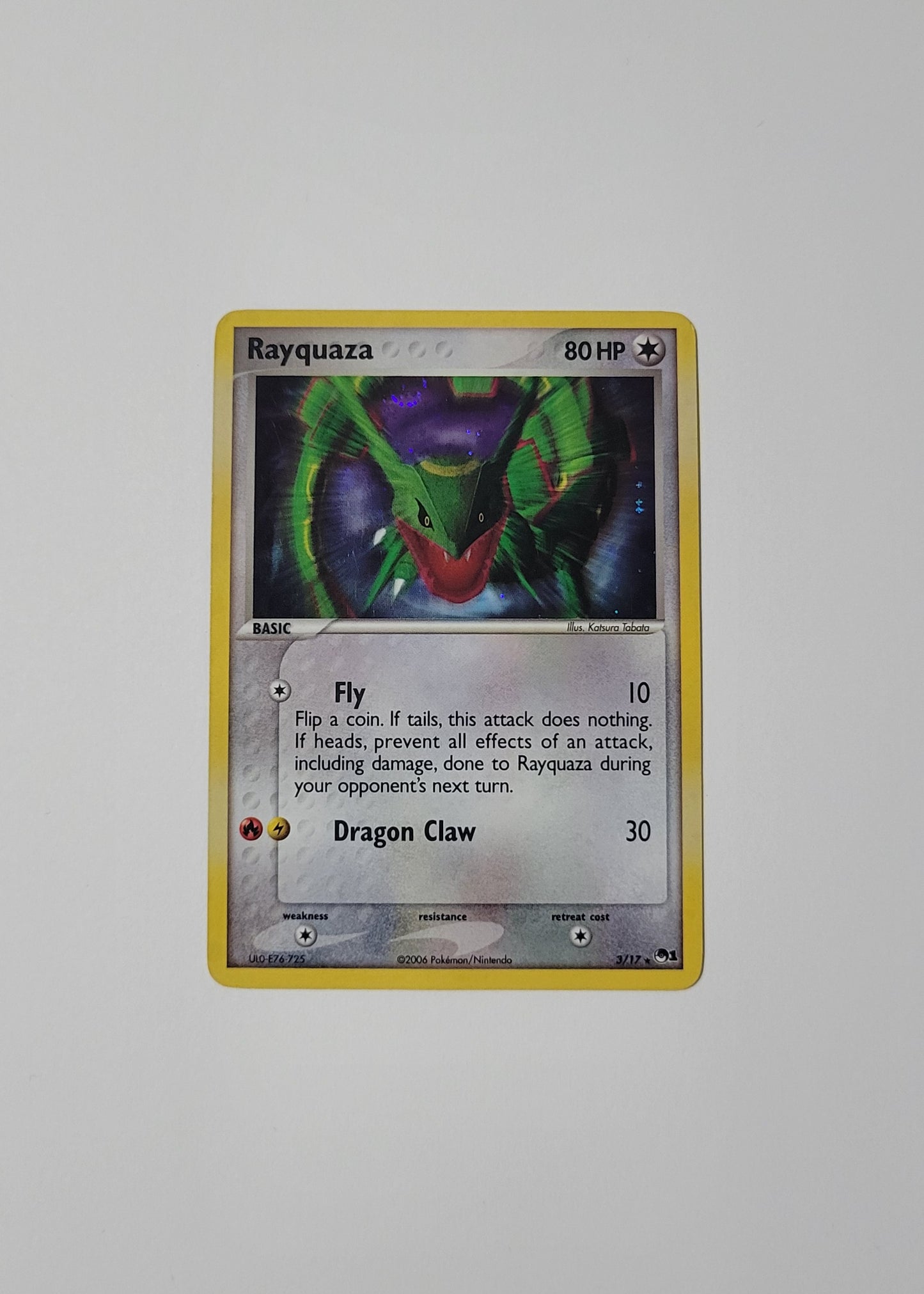 Rayquaza 3/17 - Pop Series 1