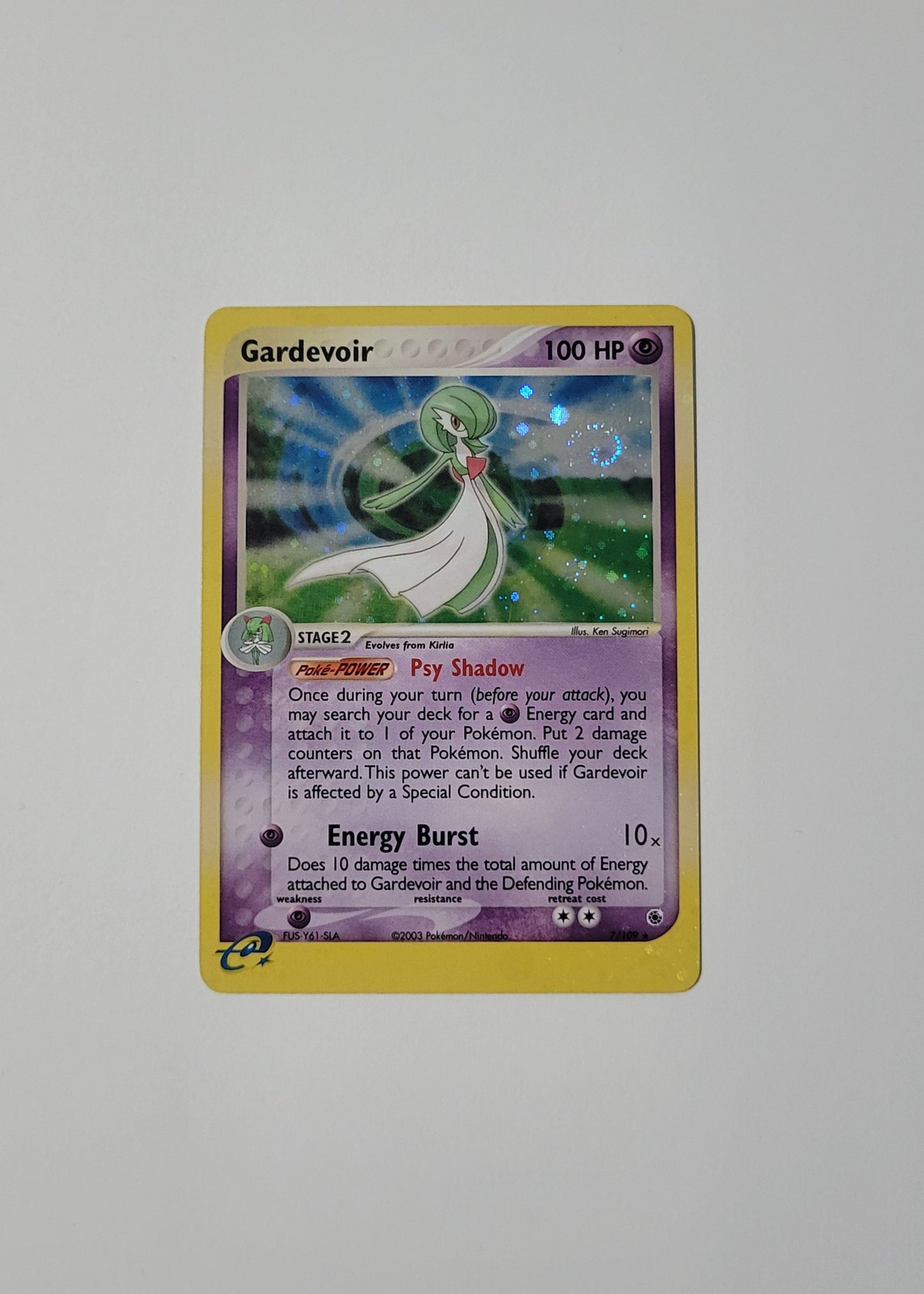 Gardevoir 7/109 (Holo) - EX Ruby & Sapphire
