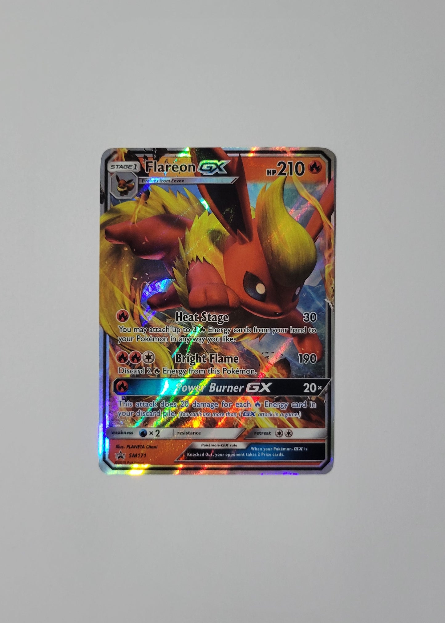 Flareon GX SM171 - Black Star Promo
