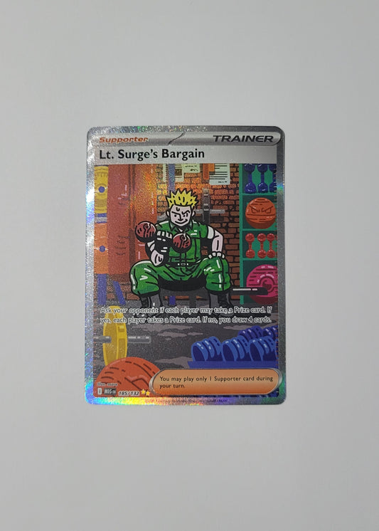 Lt. Surge's Bargain 185/132 - Mega Evolution Base Set