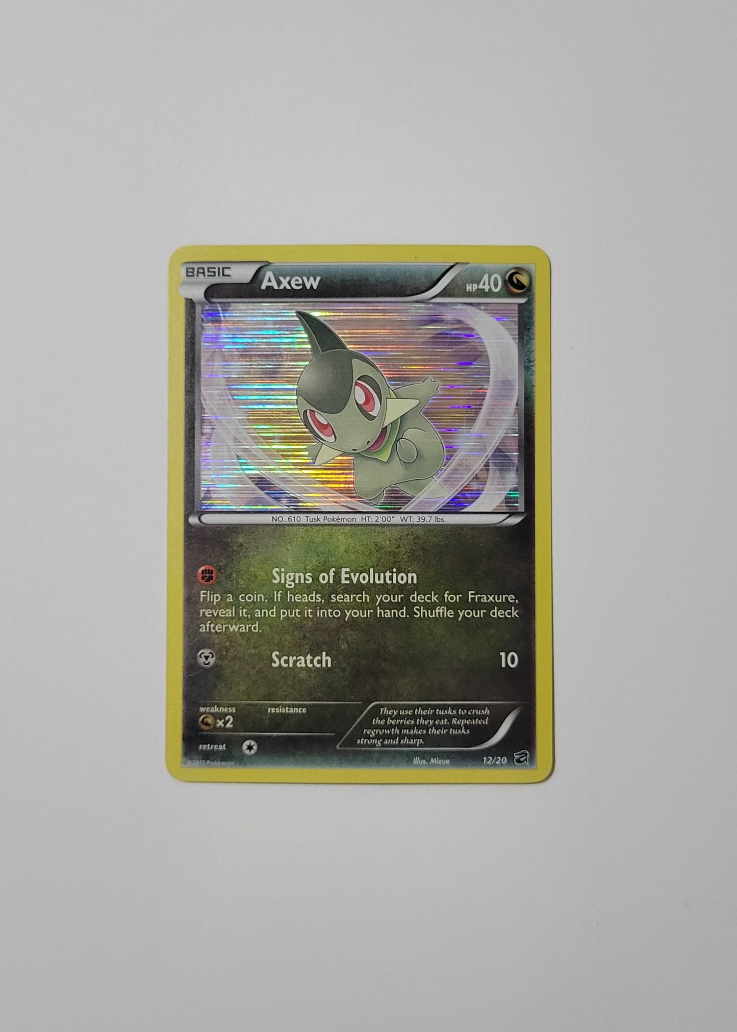 Axew 12/20 - Dragon Vault