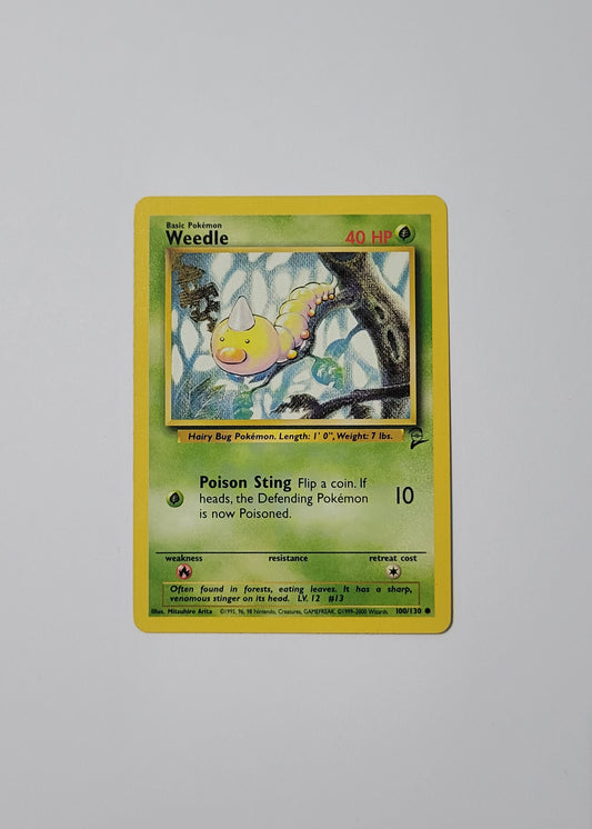Weedle 100/130 - Base Set 2