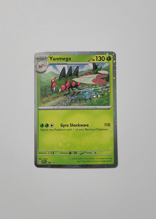 Yanmega SVP187 - Black Star Promo