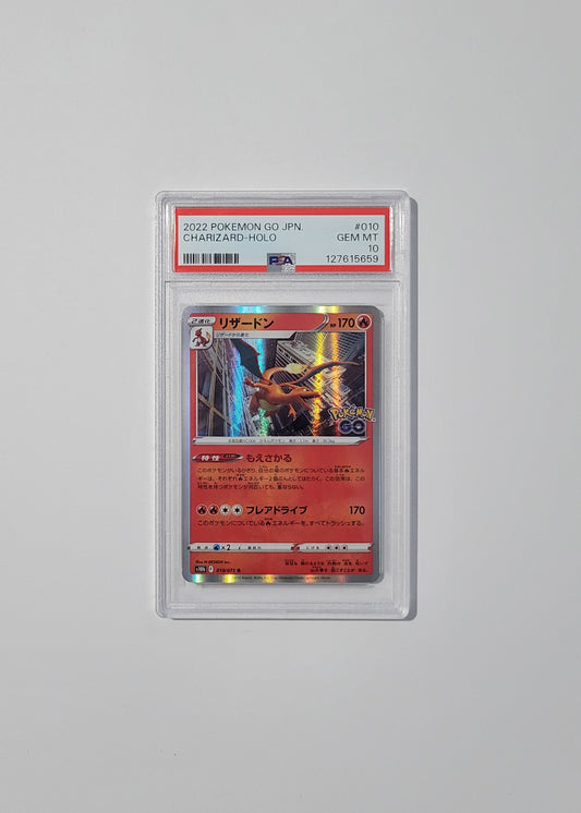 Charizard 010/071 - Pokémon GO (Japanese) - PSA 10