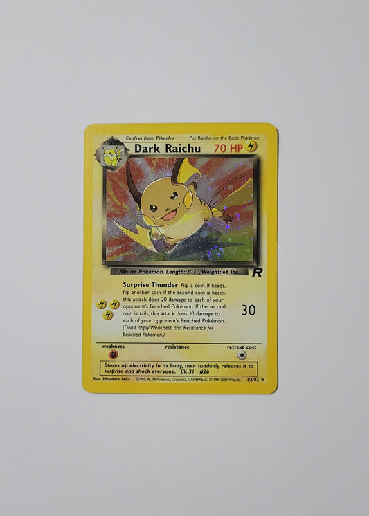 Dark Raichu 83/82 - Team Rocket