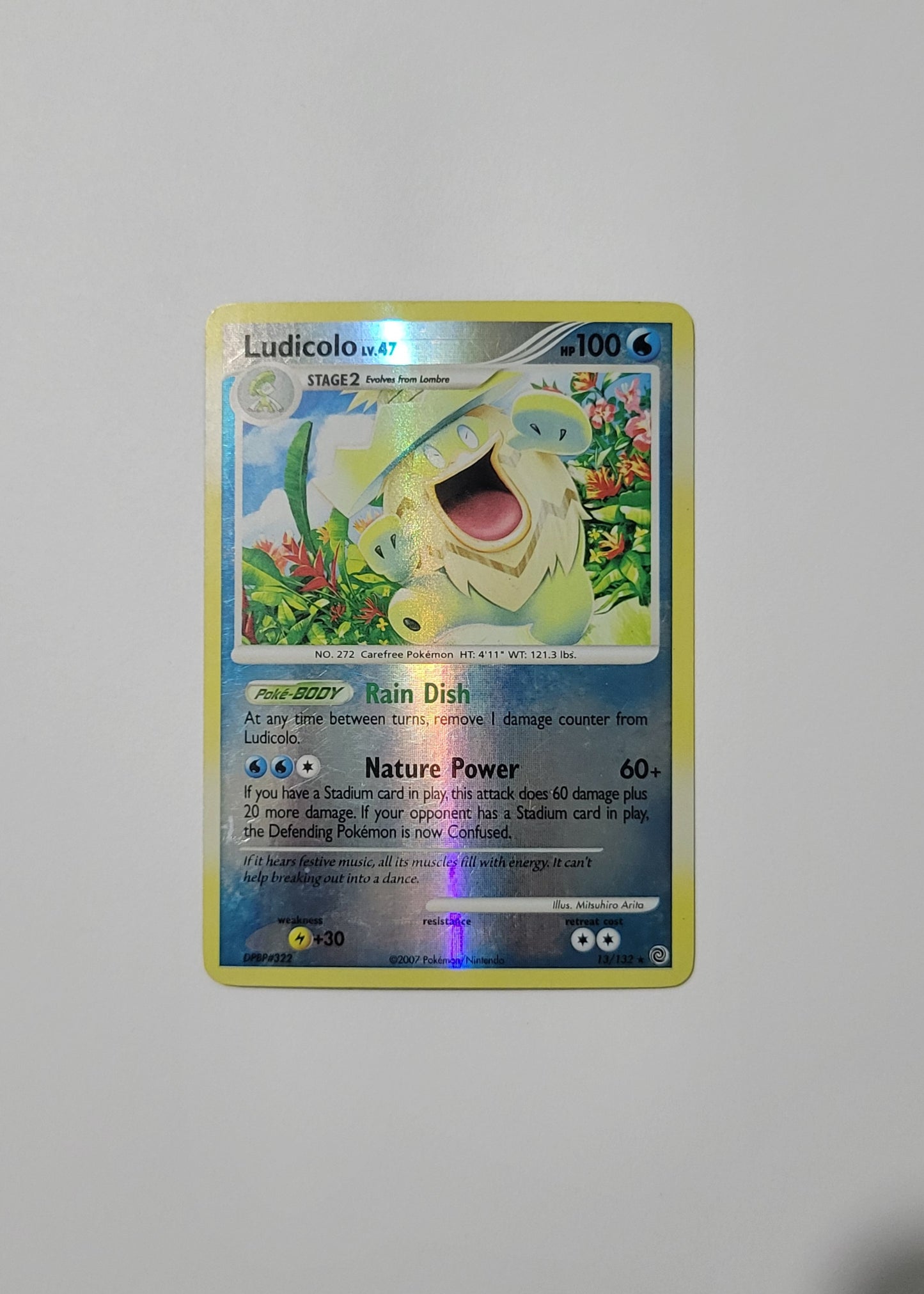 Ludicolo LV.47 13/132 (Reverse Holo) - Secret Wonders