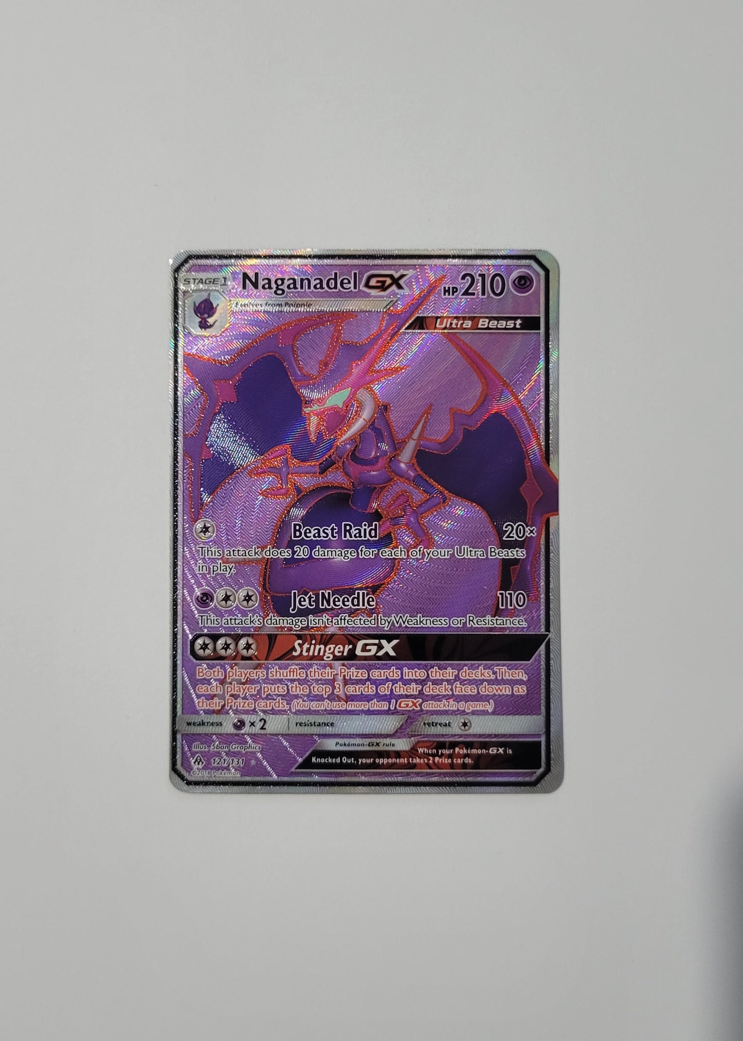 Naganadel GX 121/131 - Forbidden Light