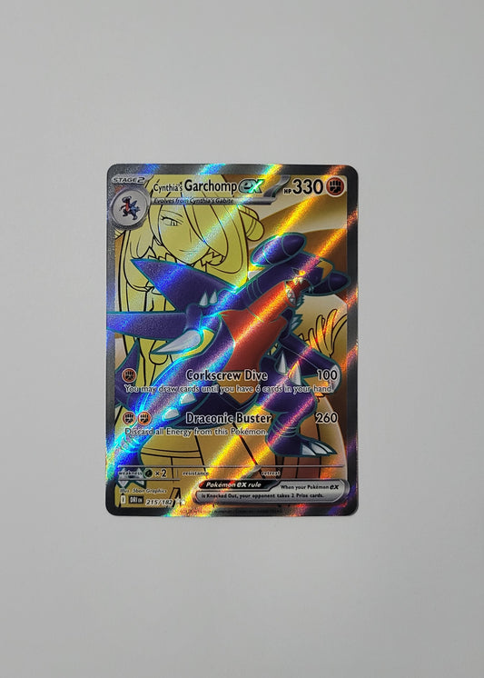 Cynthia's Garchomp ex 215/182 - Destined Rivals