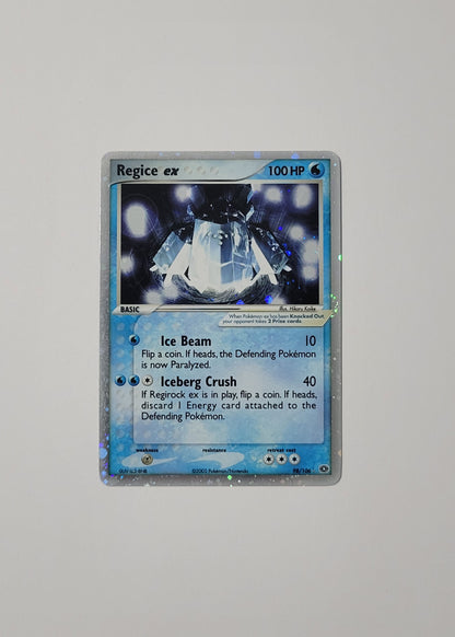 Regice ex 98/106 - EX Emerald