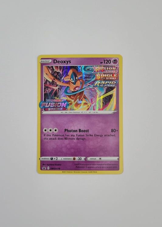 Deoxys SWSH170 - Black Star Promo