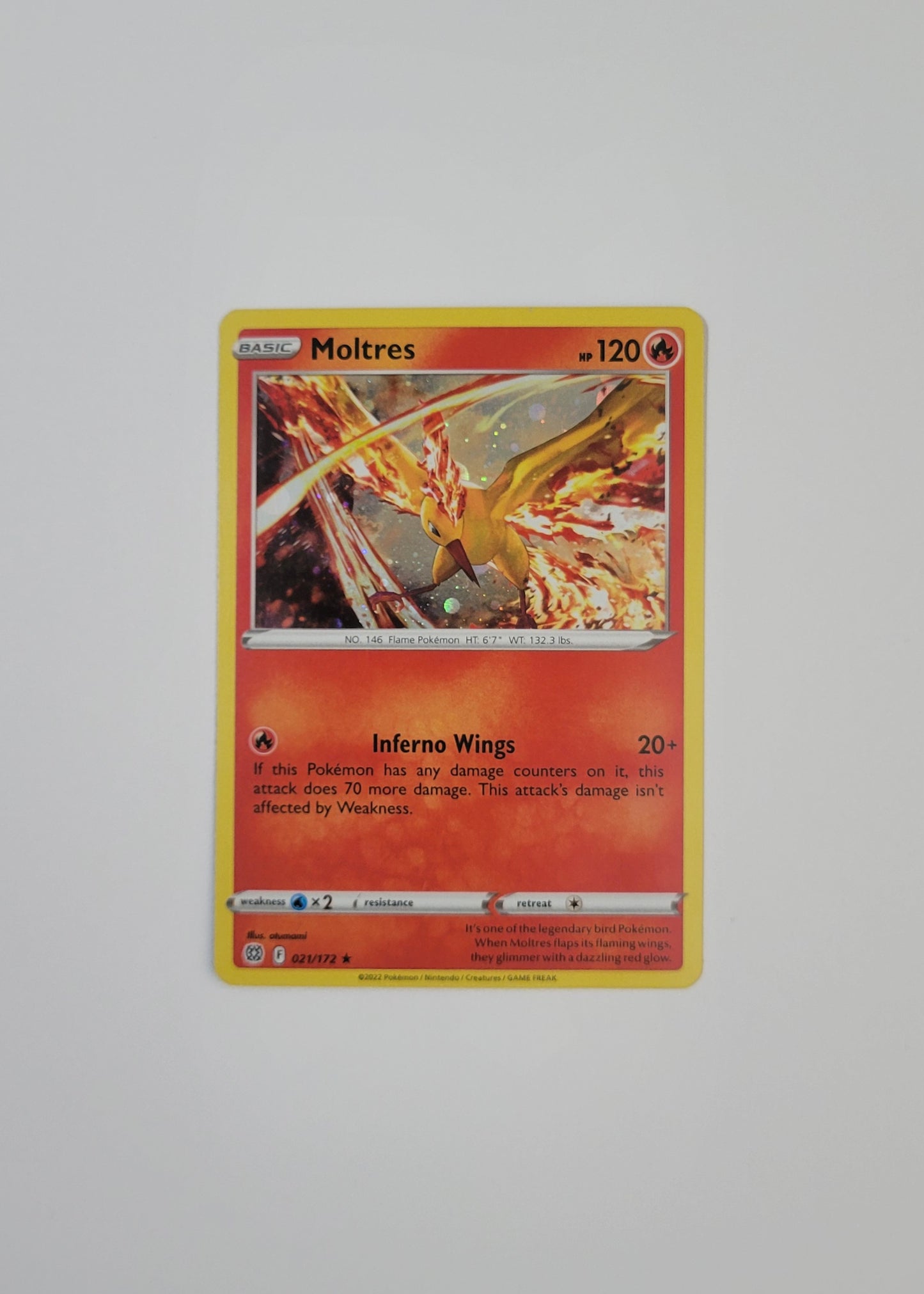 Moltres 021/172 - Brilliant Stars